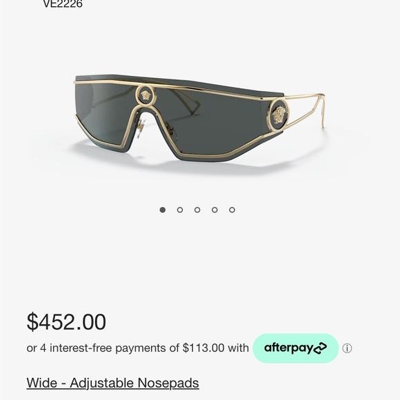 Versace glasses brand new no box authentic as can be - Picture 4 of 4